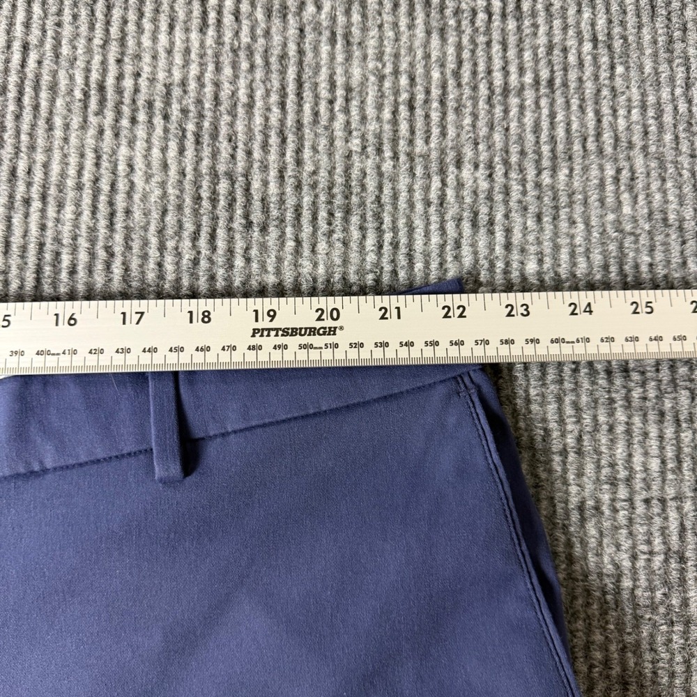 Peter Millar Mens 44R Navy Blue Flat Front Twill Dress Pants Trousers eb66 - Picture 5 of 11